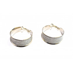 metal hoop earrings