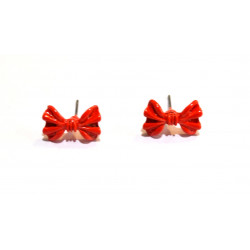 red knot earrings