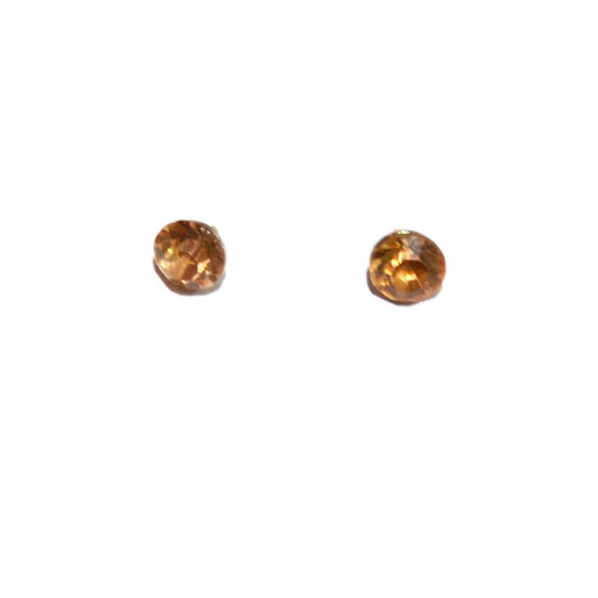 gold rhinestone earrings