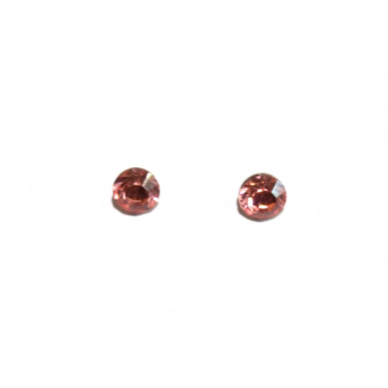 pink rhinestone earrings