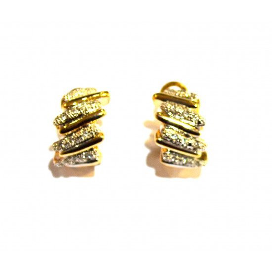 rhinestone hoop earrings
