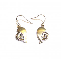 silver earrings