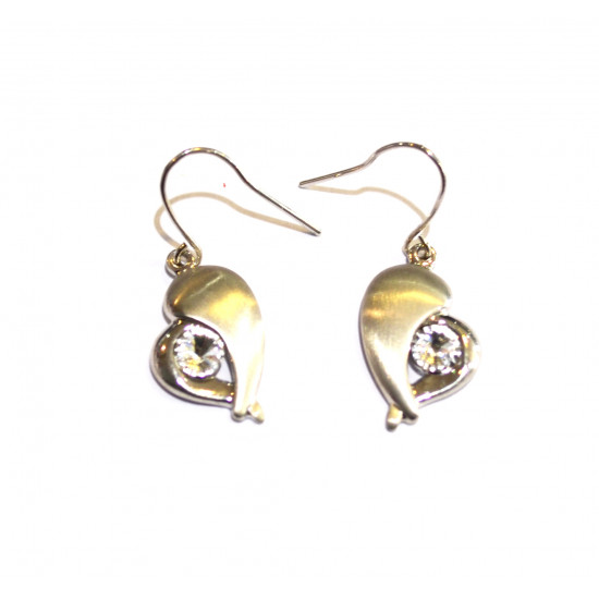 silver earrings
