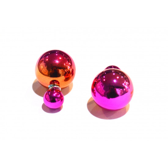 two-sided pearl earrings