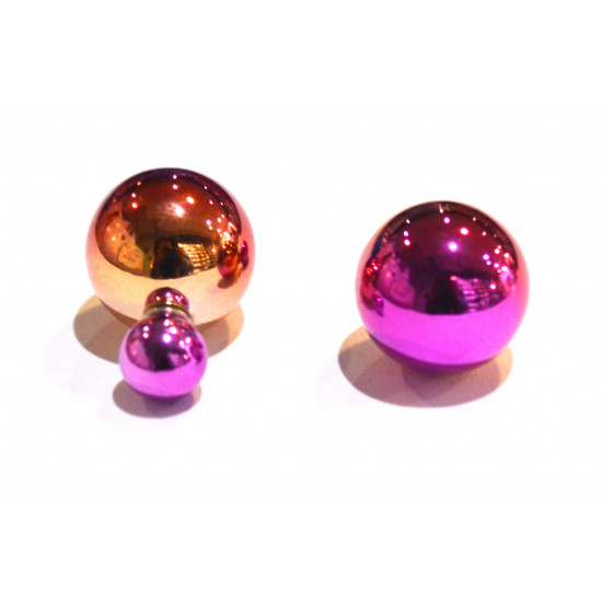 two-sided pearl earrings