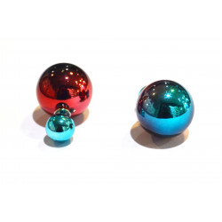 two-sided pearl earrings