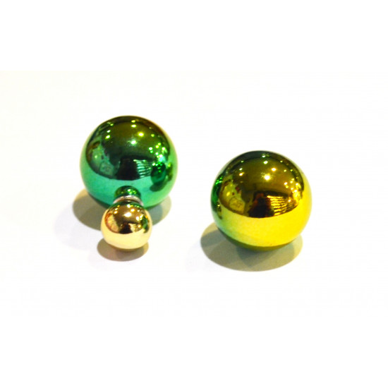 two-sided pearl earrings