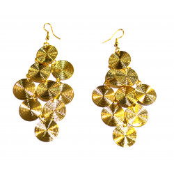 round dangling earrings