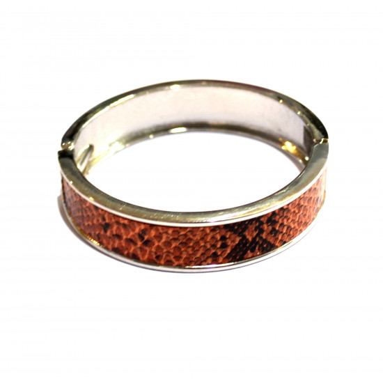 Brown Crocodile Bracelet