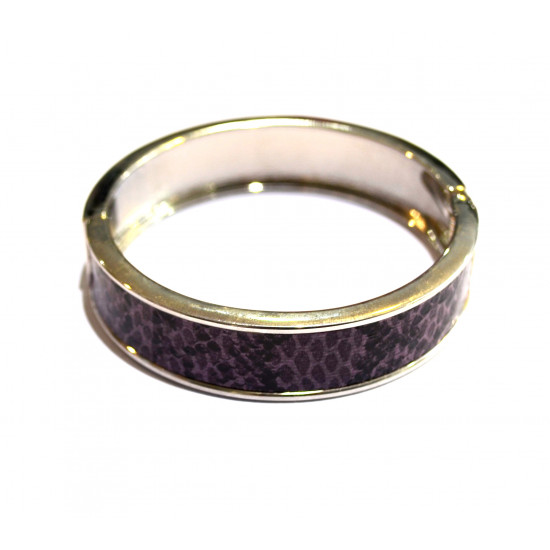 Purple Crocodile Bracelet