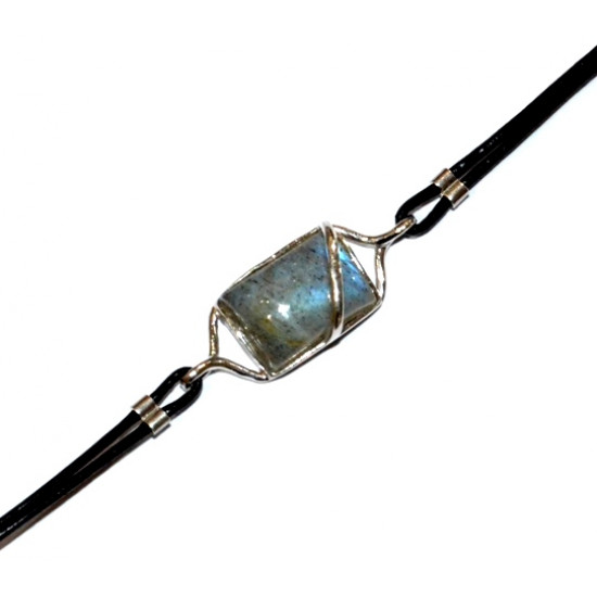 Sterling Silver Labradorite Bracelet