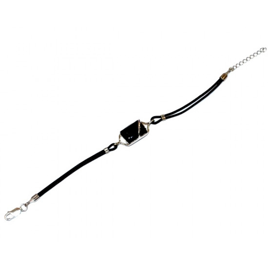Sterling Silver Black Onyx Bracelet