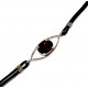 Sterling Silver Garnet Bracelet