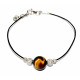 Sterling Silver Tiger's Eye Bracelet