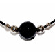 Sterling Silver Black Onyx Bracelet
