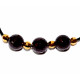 Sterling Silver Garnet Bracelet