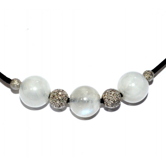 Sterling Silver Moonstone Bracelet