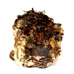 quartz and siderite