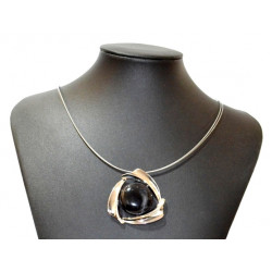 necklace cats eye black