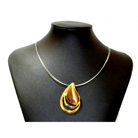 tiger's eye necklace