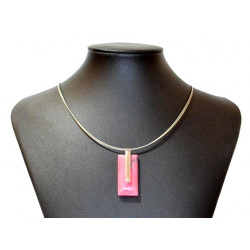 rhodonite necklace