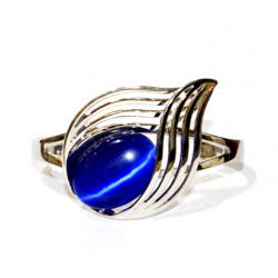 cat eye bracelet blue