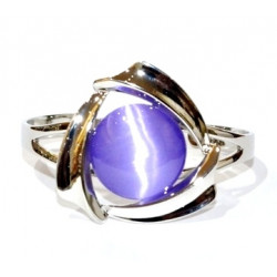 cat eye bracelet violet