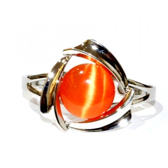 cat eye bracelet orange