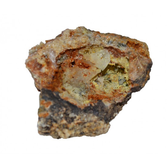 cerussite on weathered galena