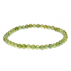 Green Apatite Bracelet 4mm