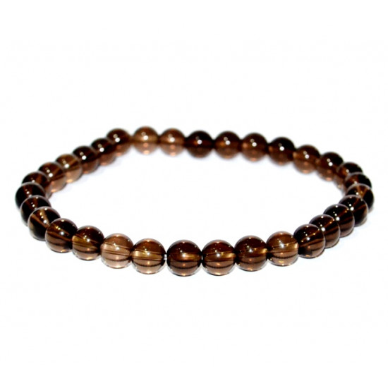 Smoky Quartz Bracelet  6mm