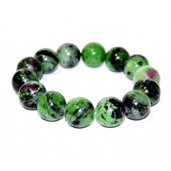 Ruby Zoisite Bracelet 14mm