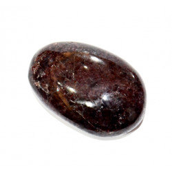 palm stone red garnet