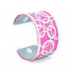 Bracelet 40mm Pink/Silver