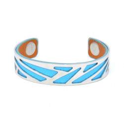 Bracelet 14mm blue / brown