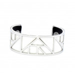 Bracelet 25mm White / Black