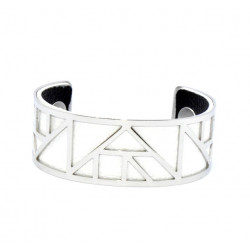 Bracelet 25mm White / Black
