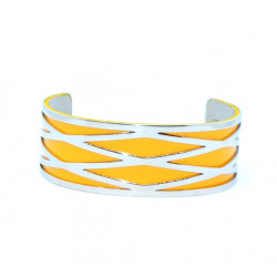Bracelet 25mm yellow / silver