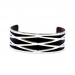Bracelet 25mm brown / black