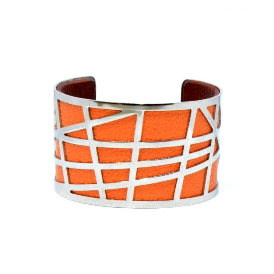 Bracelet 40mm Brown/Orange