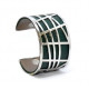 Bracelet 40mm Green/Silver