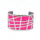 Bracelet 40mm Pink/Silver