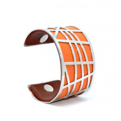 Bracelet 40mm Brown/Orange