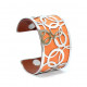 Bracelet 40mm Brown/Orange