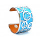 Bracelet 40mm Blue/Brown