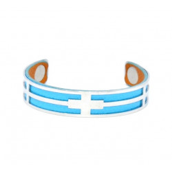 Bracelet 14mm blue / brown