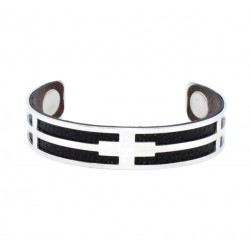 Bracelet 14mm black / brown