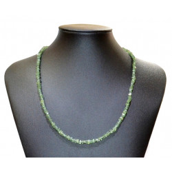 square peridot necklace