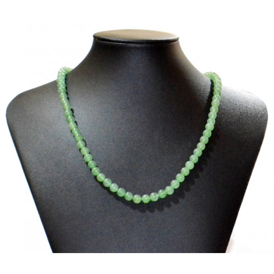 green aventurine necklace 6mm