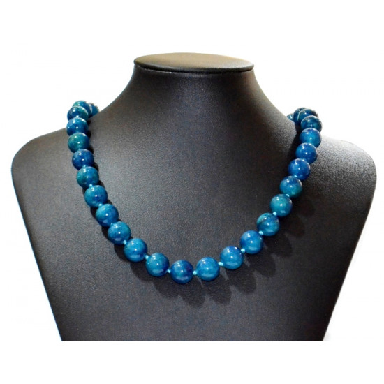 chrysocolla necklace 12mm